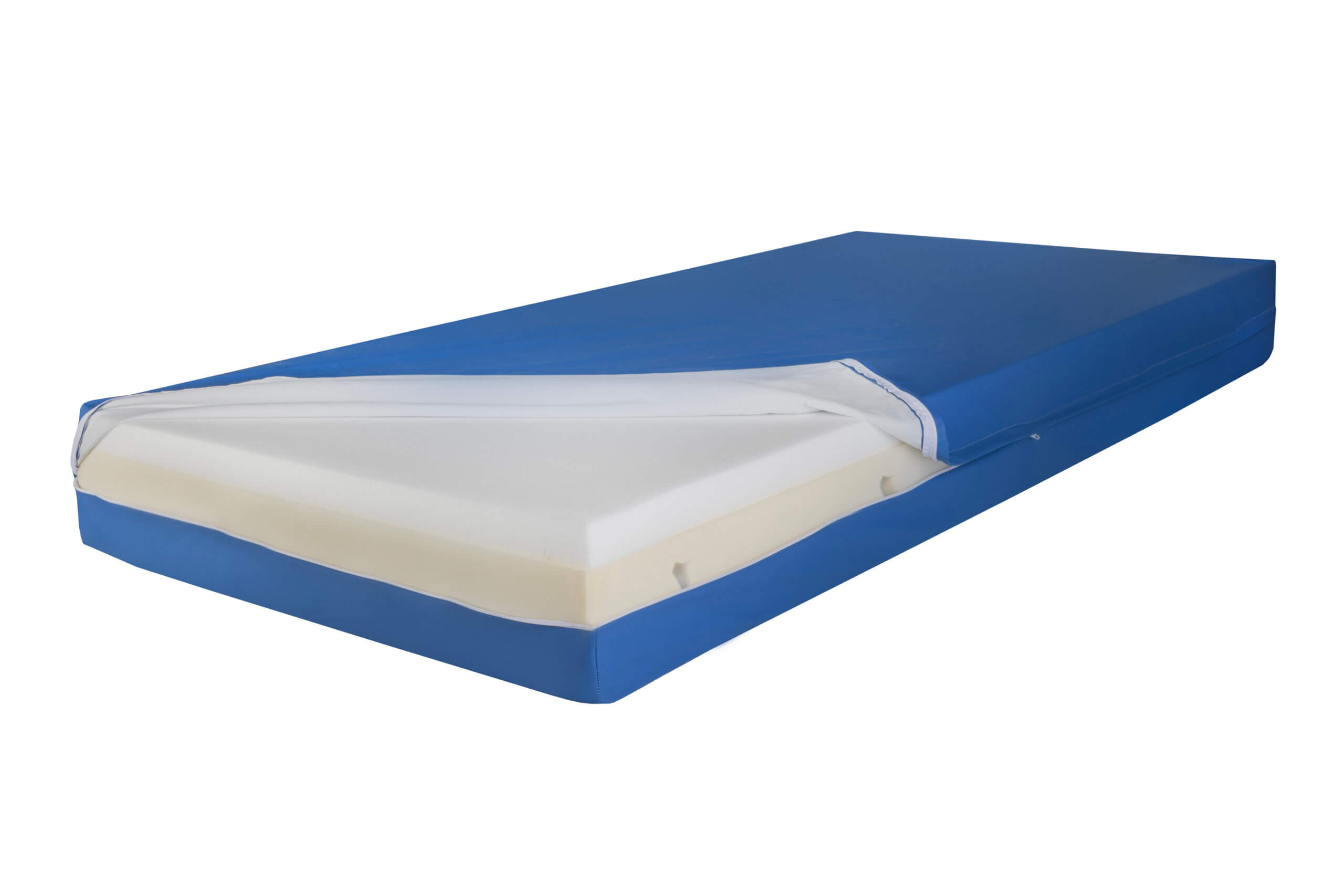 SaniVisco 15 Basic – Colchón Sanitario HR28 + 5 cm Visco · Funda PU Impermeable e Ignífuga - Imagen 3