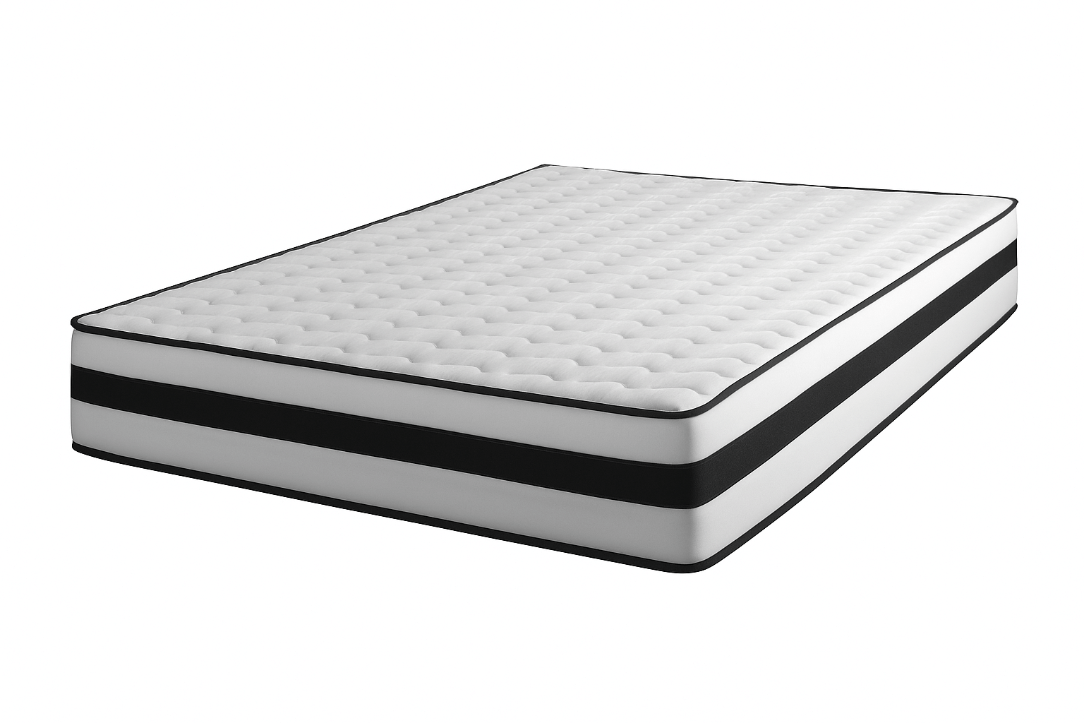 Colchón viscoelástico BlackLine con 6 cm de viscoelástica y núcleo HR de 30 kg/m³